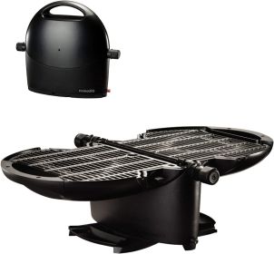 NOMADIQ Portable Propane Gas Grill,Small, Lightweight BBQ,Perfect for Camping, Tailgating, Outdoor Cooking, RV, Boats,Travel